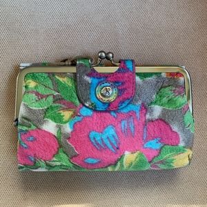 NWT - Colorful Hobo Leather Wallet